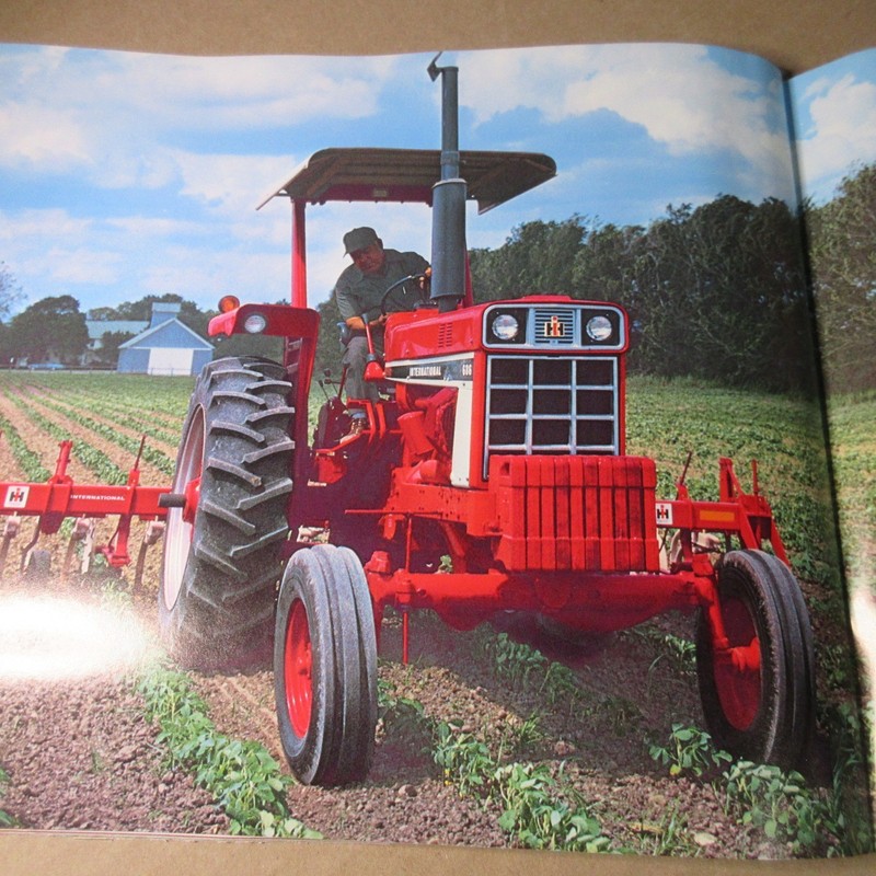 Vintage international harvester tractors brochure 23 to 69 hp 140 284 364 464 86 gallery