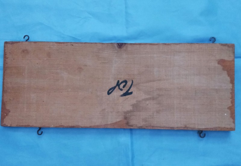 Vintage CAMEL Mountain Fruits Placer County Wood Crate Piece Blue Anchor gallery