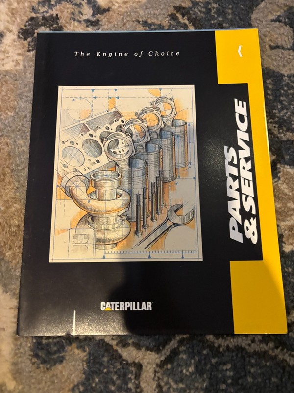 Caterpillar CAT Parts & Service For Diesel Engines Brochure AMIL25