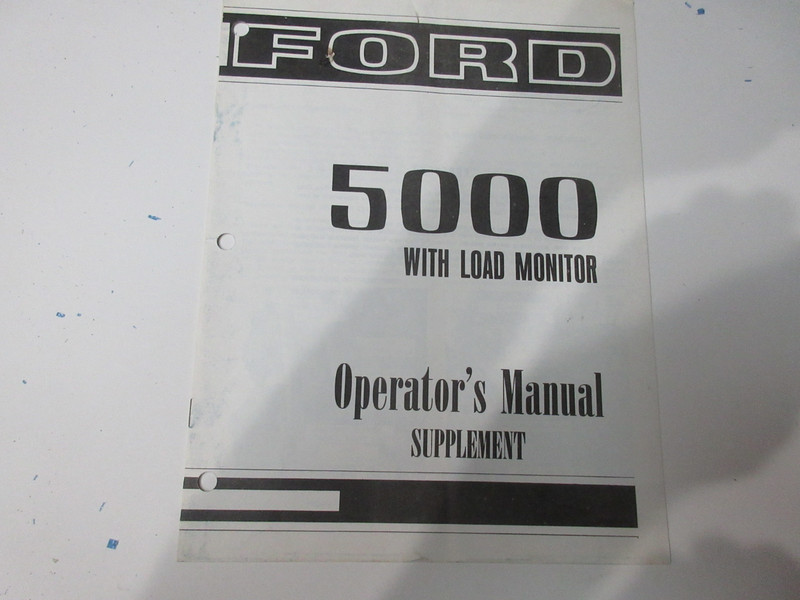 Ford 5000 Tractor Manual