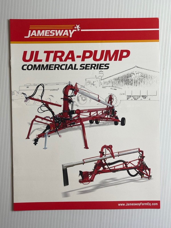 Jamesway Ultra-Pump Commercial Series Sales Brochure 2000s (Showroom Sales Book)