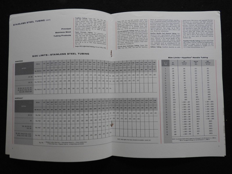 1966 Superior Tube Co. Stainless Steel Tubing Engineering Catalog Norristown PA gallery