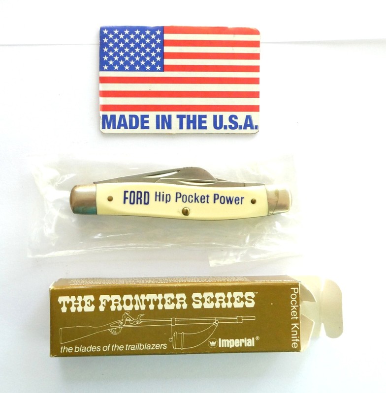 Ford Tractors Ford Hip Pocket Power NOS Promotional Advertising Pocket Knife USA