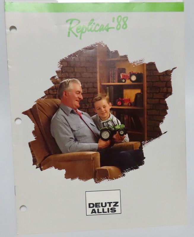 Vintage DEUTZ ALLIS Ertl Toy Brochure