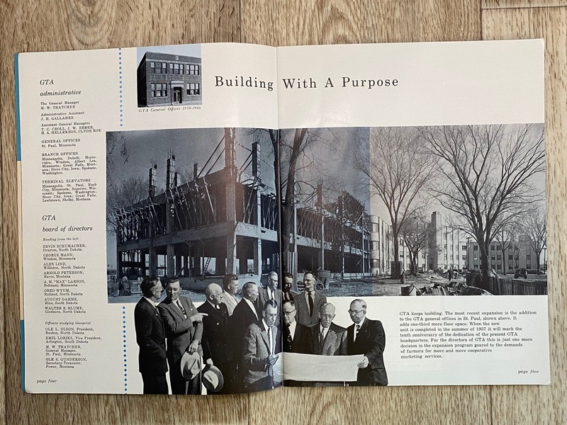 Farmers Union Co-Op 1956 Annual Report Argriculture Advertising Great Graphics gallery