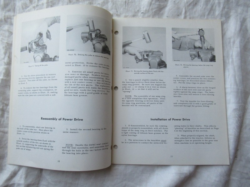 International 816 mower conditioner overhaul service manual gallery