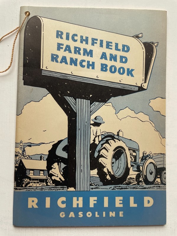 1949 Richfield Farm and Ranch Advertising Booklet w/ Projects and Records