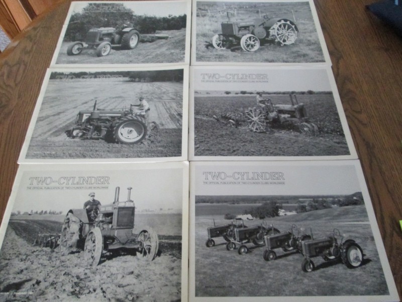 Two Cylinder Club Magazine Issues John Deere 1989 Full Year Lot of 6