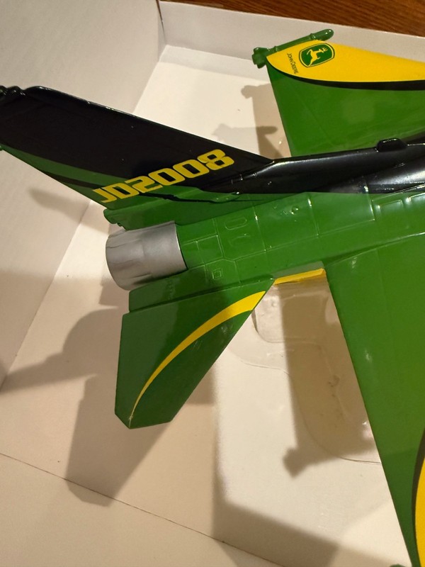 SpecCast John Deere JD2008 Airplane #46010 Die Cast Metal Toy Replica 1/48 Scale gallery