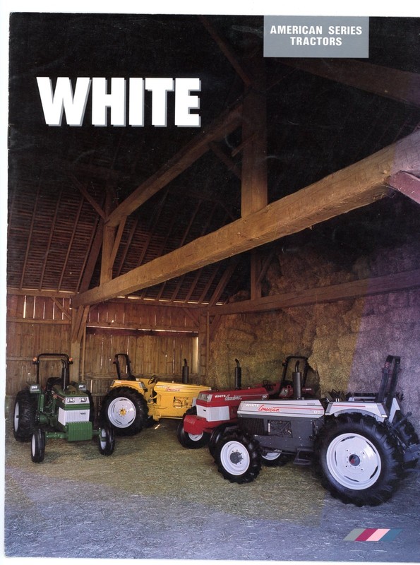 White American Series Tractor model 60 & 80 sales brochure