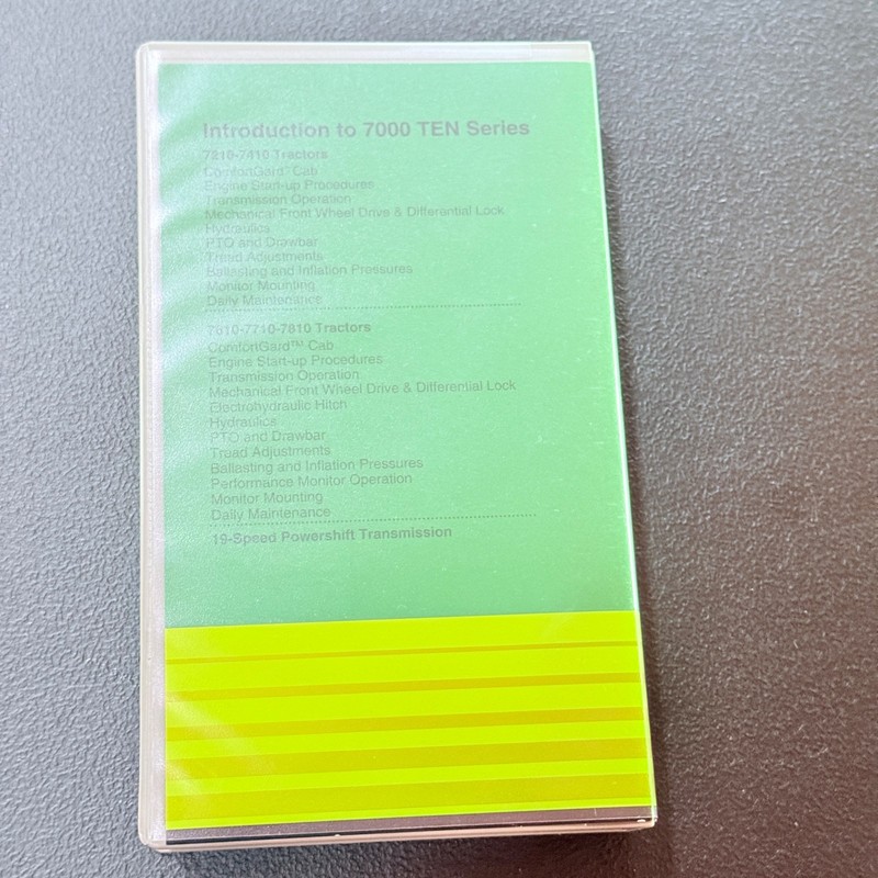 Vintage John Deere Company 7000 Series Tractors VHS Tape gallery