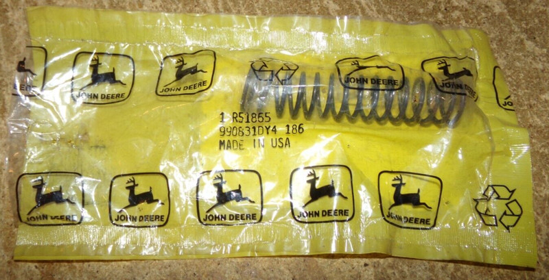 vintage #R51865 oem john deere spring in the package new