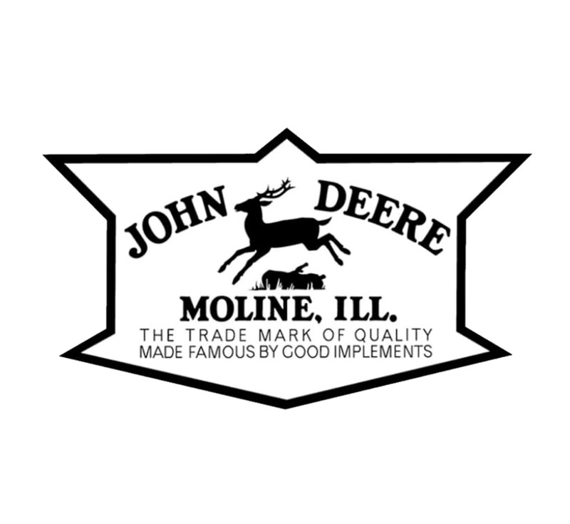 John Deere Vintage Logo Vinyl Sticker/Decal 04