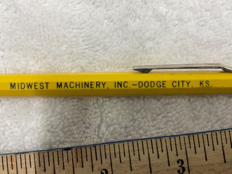 Vintage John Deere Midwest Machinery Inc. Dodge City, Ks. Mechanical Pencil gallery