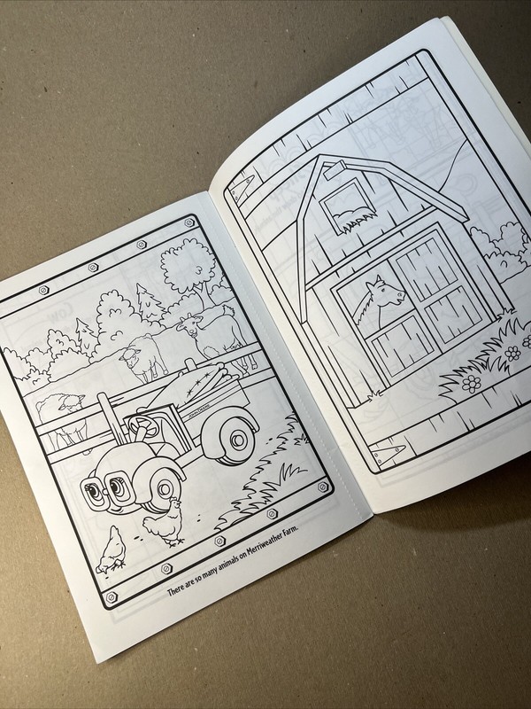 JOHN DEERE ACTIVITY BOOK WITH STICKERS FARM ANIMALS FARMLAND DRAWING MAZE NEW gallery
