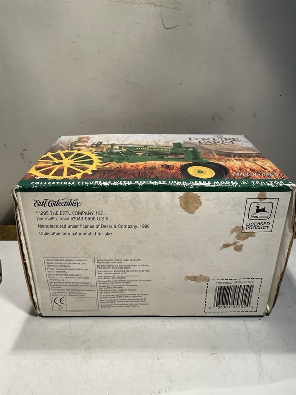 Vtg Ertl John Deere Tractor Item # 5702 1995 New In Box Foxfire Farm 1 gallery