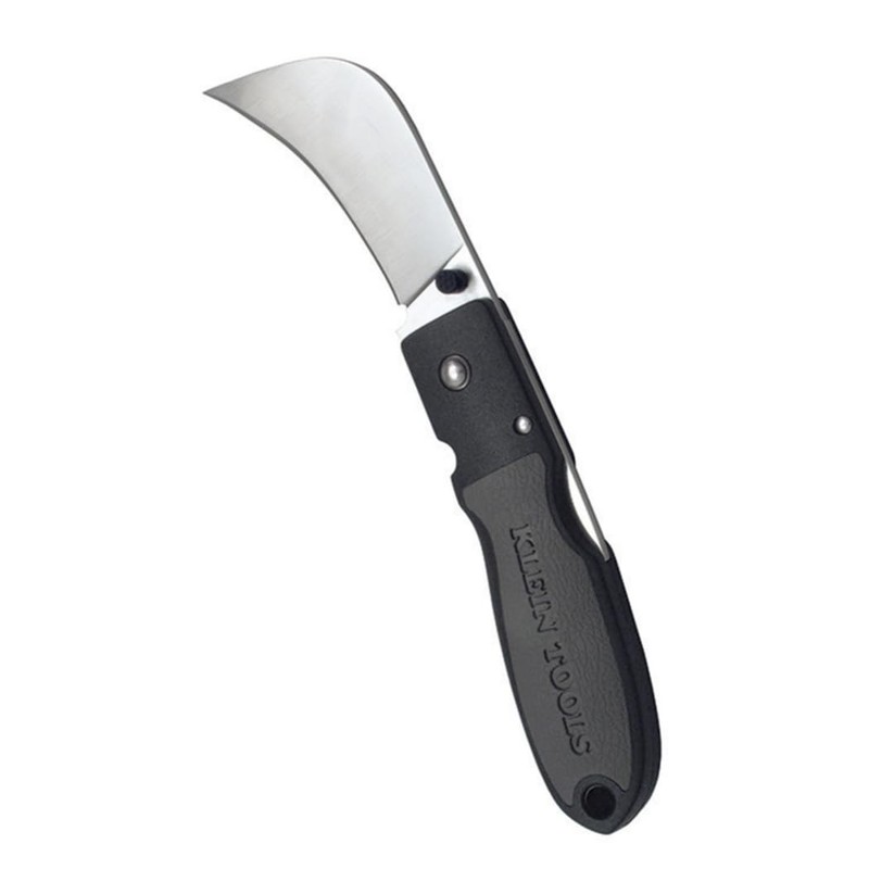 Klein Tools 44005 Pocket Knife USA Stainless Steel Lockback Hawkbill Blade gallery