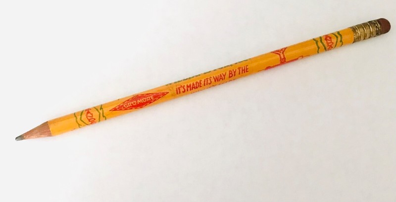 Vtg Standard Fertilizer Gro More Insecticides Williamston NC Advertising Pencil gallery