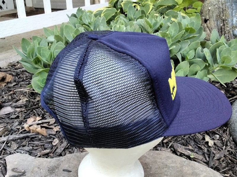 Vintage Trucker Hat Myers Farm Lumber Hardware Construction Mesh Snapback USA gallery