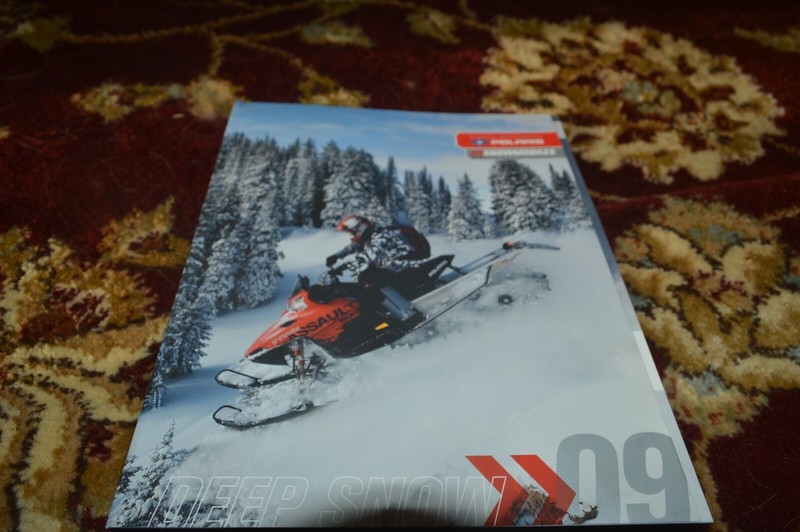 Polaris Snowmobiles Buyers Guide For 2009 Brochure FCCA
