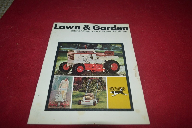 Bolen Husky Garden Tractor Buyers Guide Dealer’s Brochure WSVA