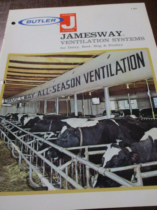 Butler Jamesway, & “Rigid Frame” Buildings, Sales Brochures, 2 items