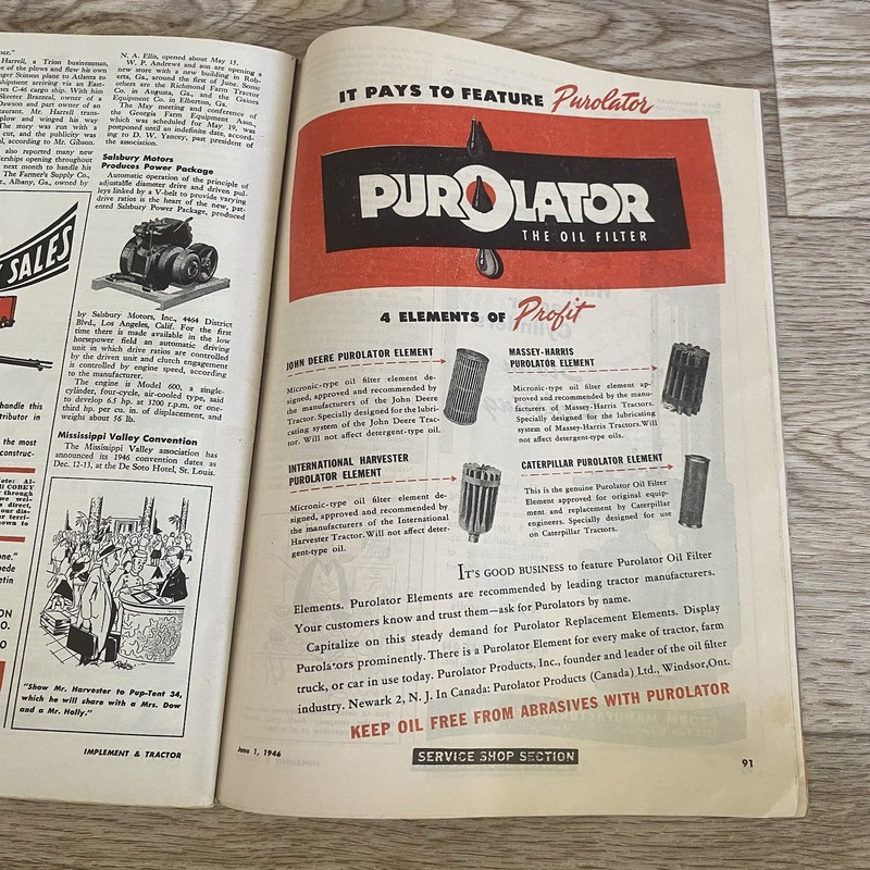 Timken Implement & Tractor Catalog 1946 Advertising Sales Published Bi Weekly gallery