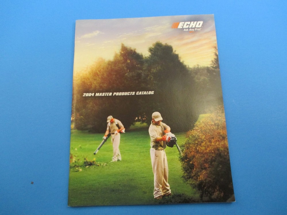 Original Echo Sale Brochure 2004 Master Products Catalog NOS M2958