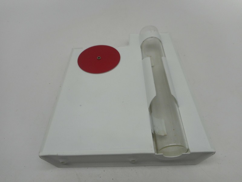 Vintage SALESMAN SAMPLE Max O'Brien FEED SEED CORN IL Advertising Rain Gauge gallery