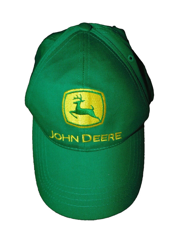 Vintage John Deere SnapBack Trucker Hat ~ Cary Francis Group ~ Cap Green Yellow