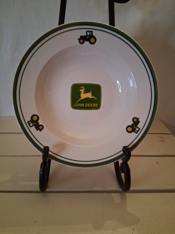 Vintage John Deere Deer Soup Bowl – 9″ Diameter – 2 Ea. Sold Separately