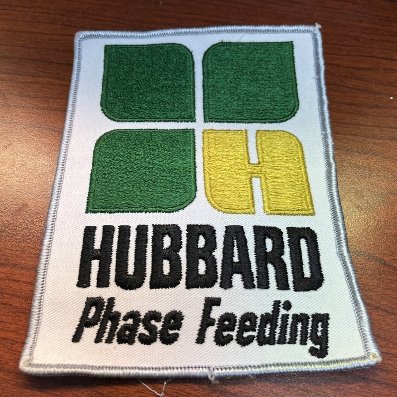 Hubbard Phase Feeding Patch – Vintage – 6×4 Inch