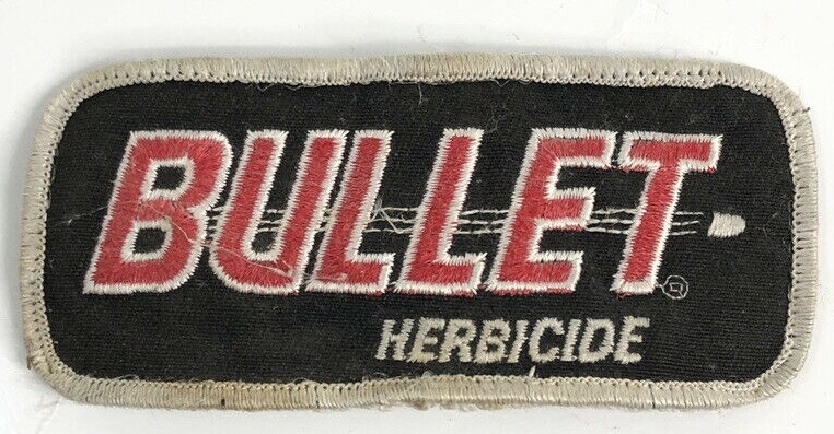 Vintage 1970’s Bullet Herbicide Patch Farming Advertising