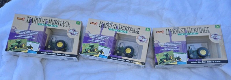 John Deere Model D Tractor Harvest Heritage Trading Cards Ertl ~ Series 2 gallery