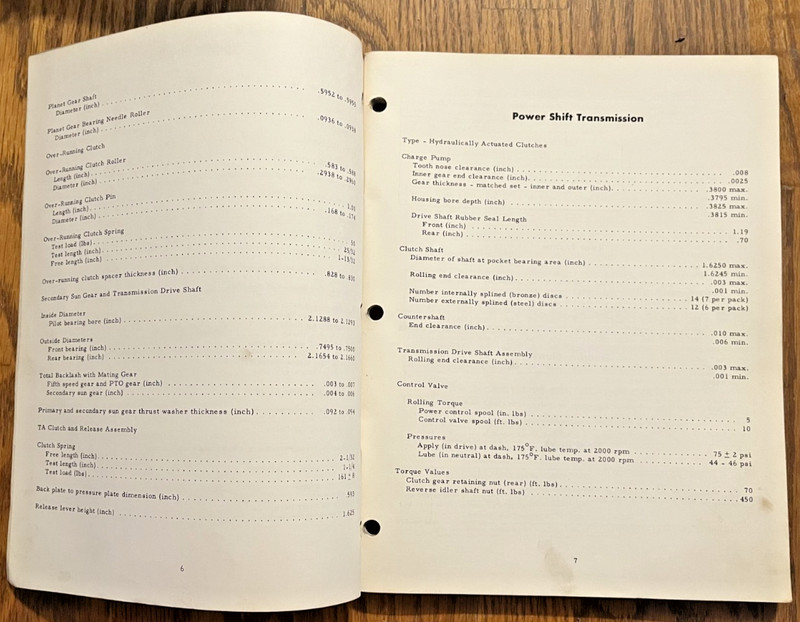 International 500 Series Crawler Tractor Power Train GS-1373 service manual gallery