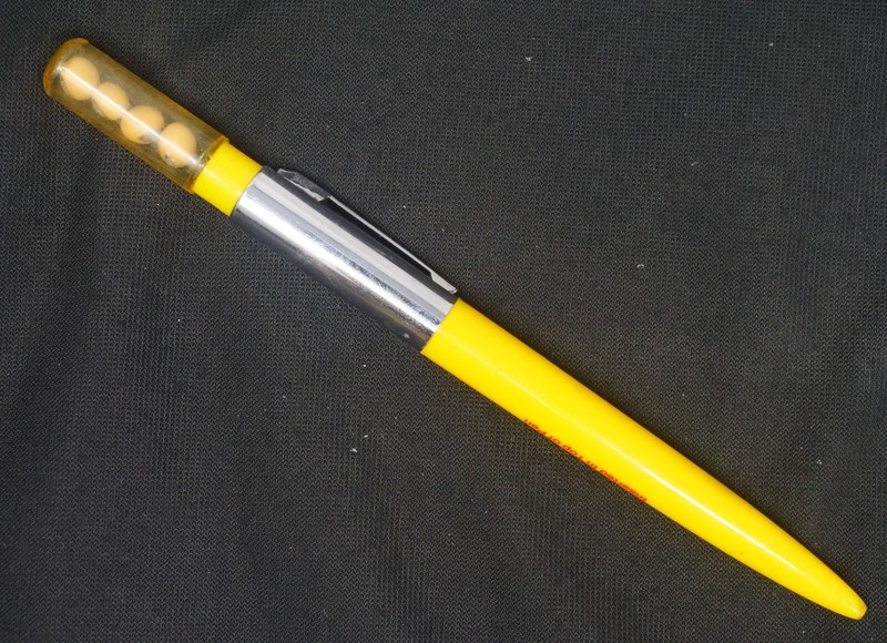 Vtg Springfield Farmers Supply Seeds at Top Ritepoint Ballpoint Pen