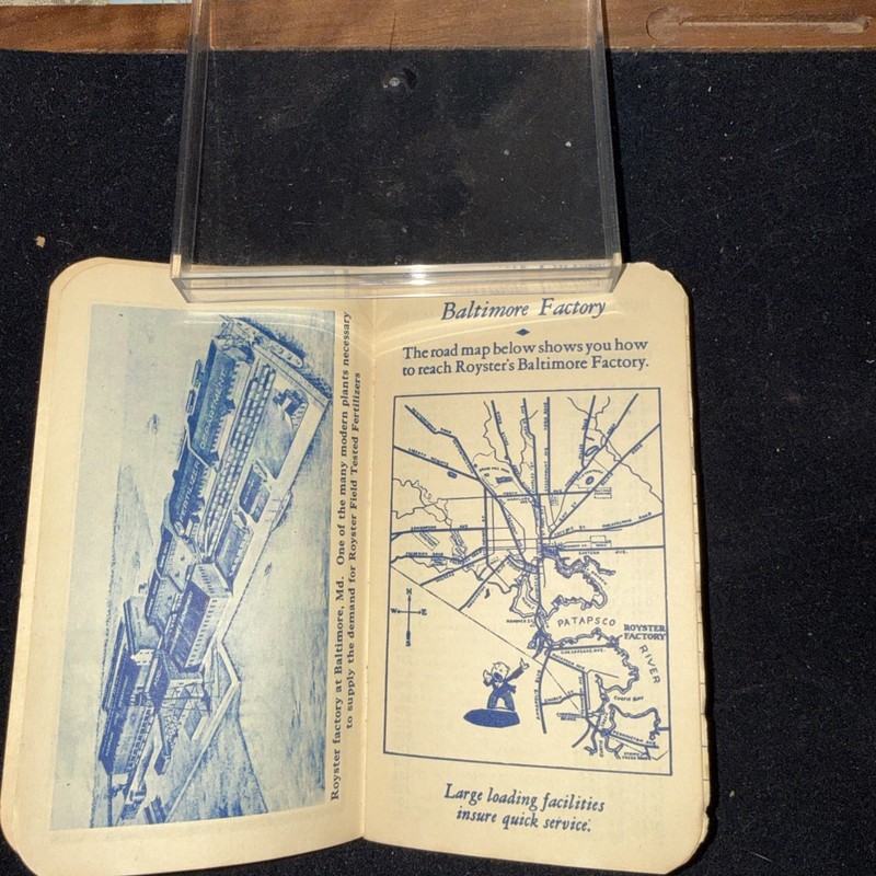 1946 F.S. Royster Guano Company Calendar Note Pad gallery