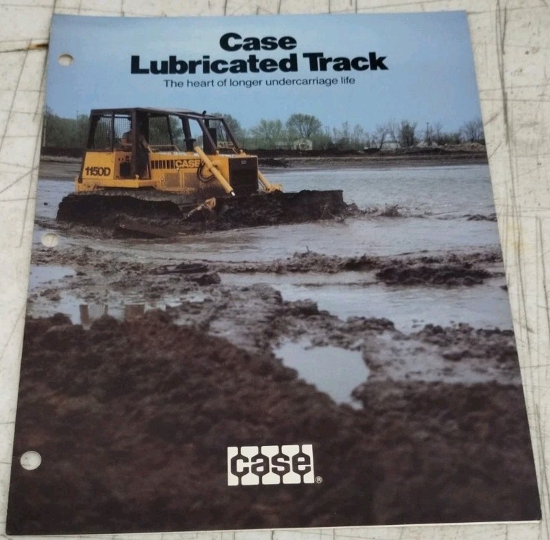 Case Lubricated Track Informational, Advertising Sales Brochure – CE26285
