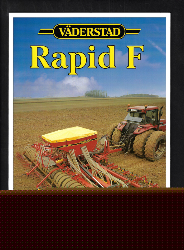 VADERSTAD RAPID F SEEDING SYSTEM 20 PAGE BROCHURE