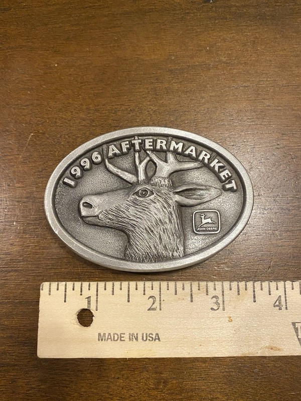 Limited Edition John Deere Belt Buckle - 1996 Aftermarket - Spec Cast gallery