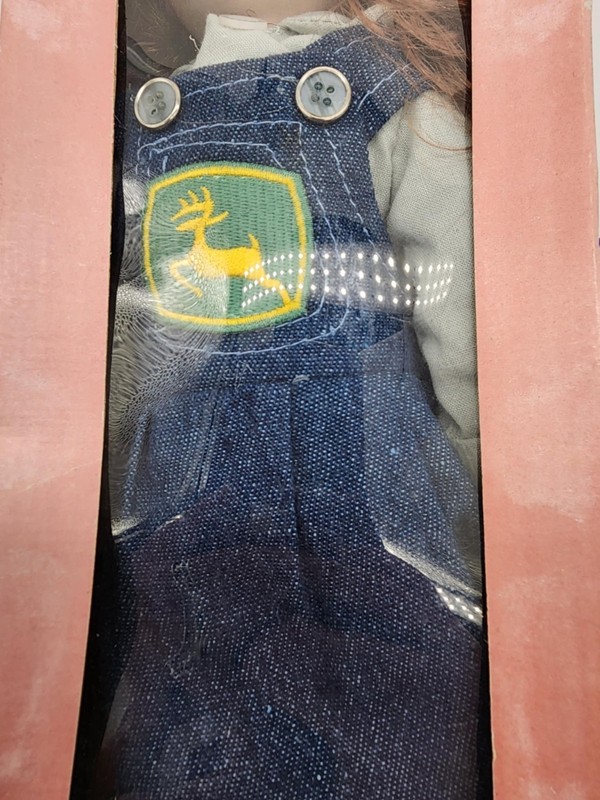 John Deere Porcelain Doll Set 16" Knightsbridge Classical Treasure Collection gallery