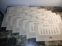 Vintage 1949 Minneapolis Moline Modern Farm Machinery Advertising Calendar
