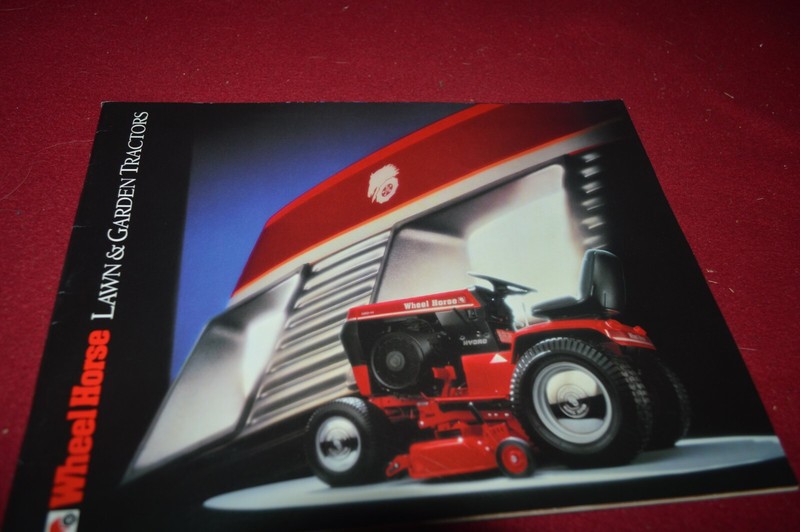 Wheel Horse Lawn & Garden Tractor Buyers Guide For 1988 Brochure FCCA