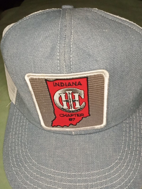 IH International Harvester Snap Back mesh Vintage Hat Indiana chapter number 7 gallery
