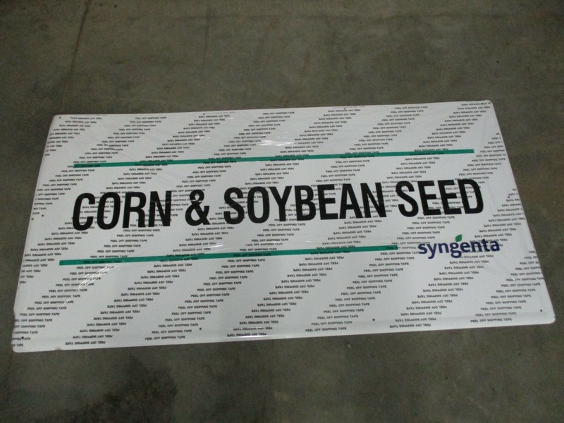Northrup King Syngenta Metal Dealer Corn Soybean Sign 60″x30.5″ OFF