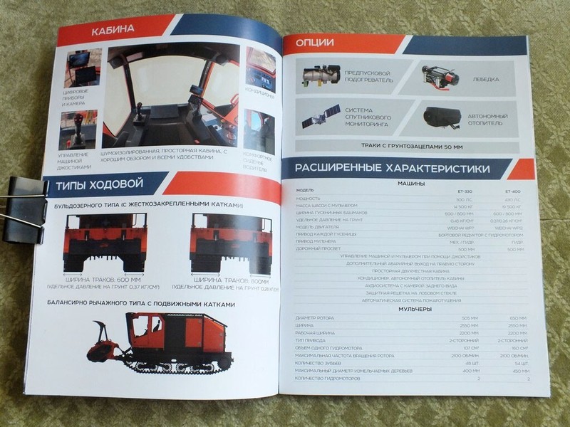 UM-FOREST / UM-TRUCKS Russian Forest Multchers Vehicles Tractors Brochure 2025 gallery