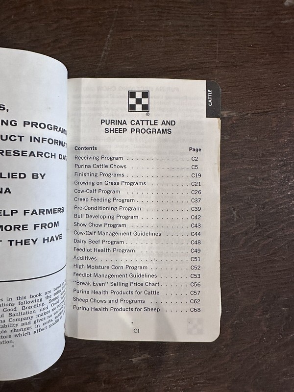 Purina Pocket Manual Book gallery