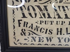 Framed Francis H. Leggett Royal Beauty Tomatoes NY Crate Label Advertising Sign