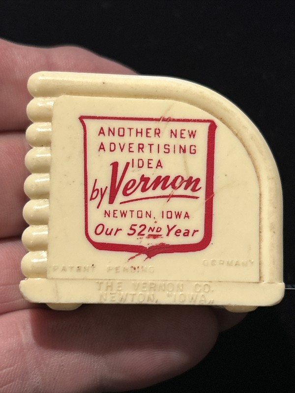 Vintage Advertising Metal Tape Measure J. Landis Kreider Palmyra Pa. By Vernon gallery