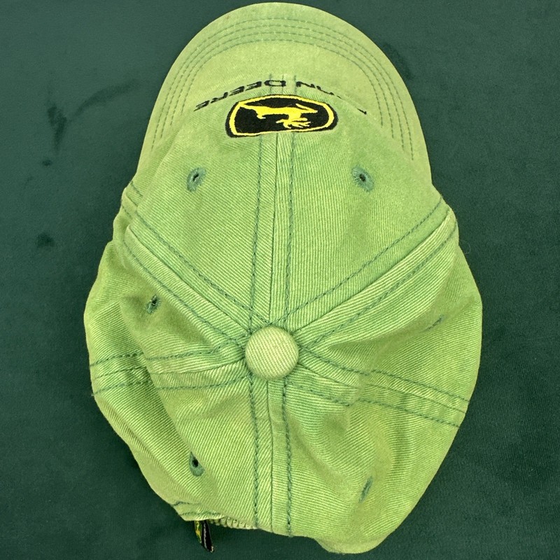 John Deere Cap Hat Toddler Elastic Back Cotton Green gallery